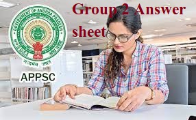 APPSC Group 2 Answer key 2024
