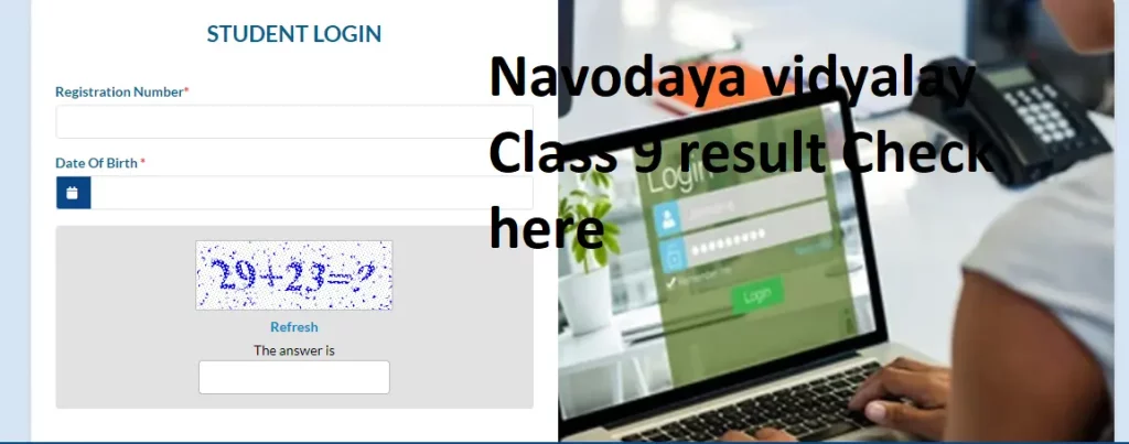 Navodaya Class 9 Result 2024 Roll No search Official websiteनवोदया विद्यालय कक्षा 9 रिजल्ट यहाँ देंखे