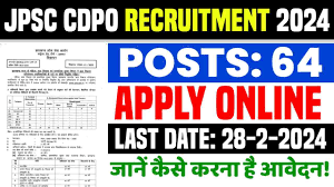 JPSC CDPO Recruitment 2024, JPSC CDPO Recruitment, Eligibility Criteria, Apply Online
