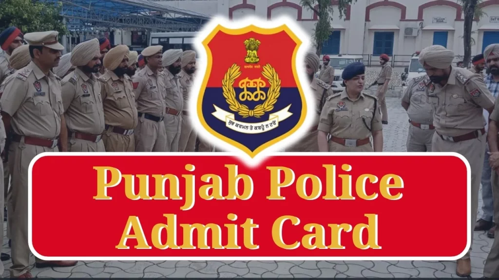 Punjab Police Admit Card 2024 Check Punjab Police Constable Exam Date Notice, Punjab Police Paper Pattern