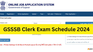 GSSSB Clerk Result Recruitment 2024