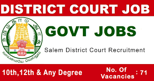 Salem District Court Recruitment 2024 Salem District Court Notification Out For  120 Office Assistant Posts; Apply Now
